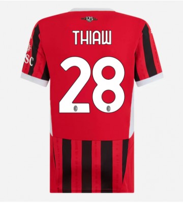 AC Milan Malick Thiaw #28 Replika Hjemmebanetrøje Dame 2024-25 Kortærmet